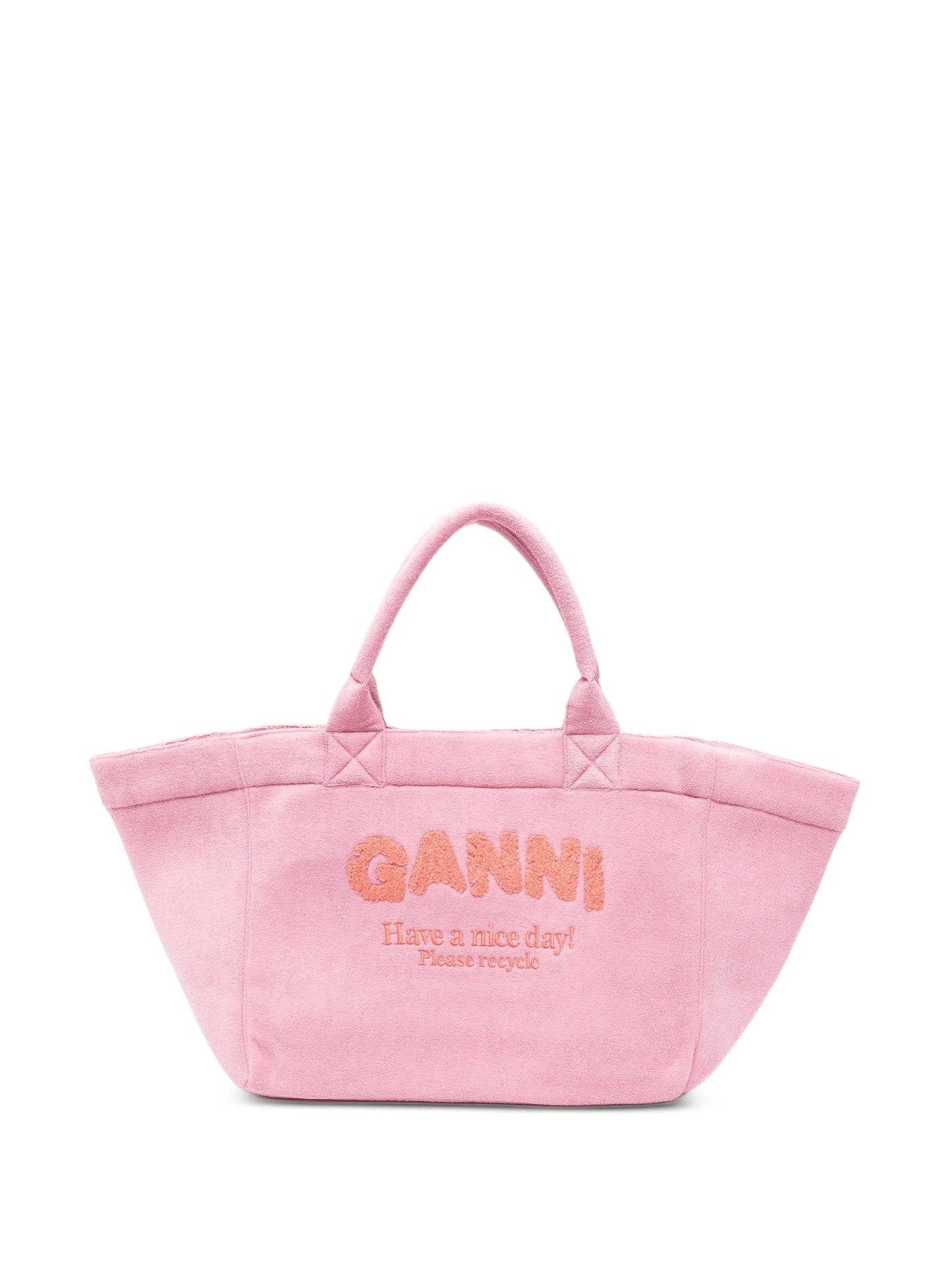 terry-cloth tote bag