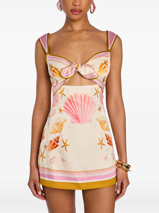 Margarie silk dress