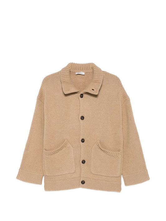 fisherman buttoned cardigan