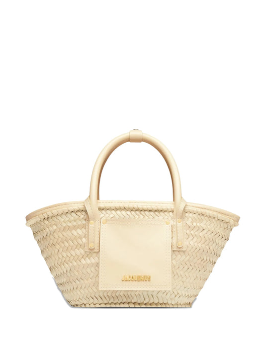 Soli woven tote bag