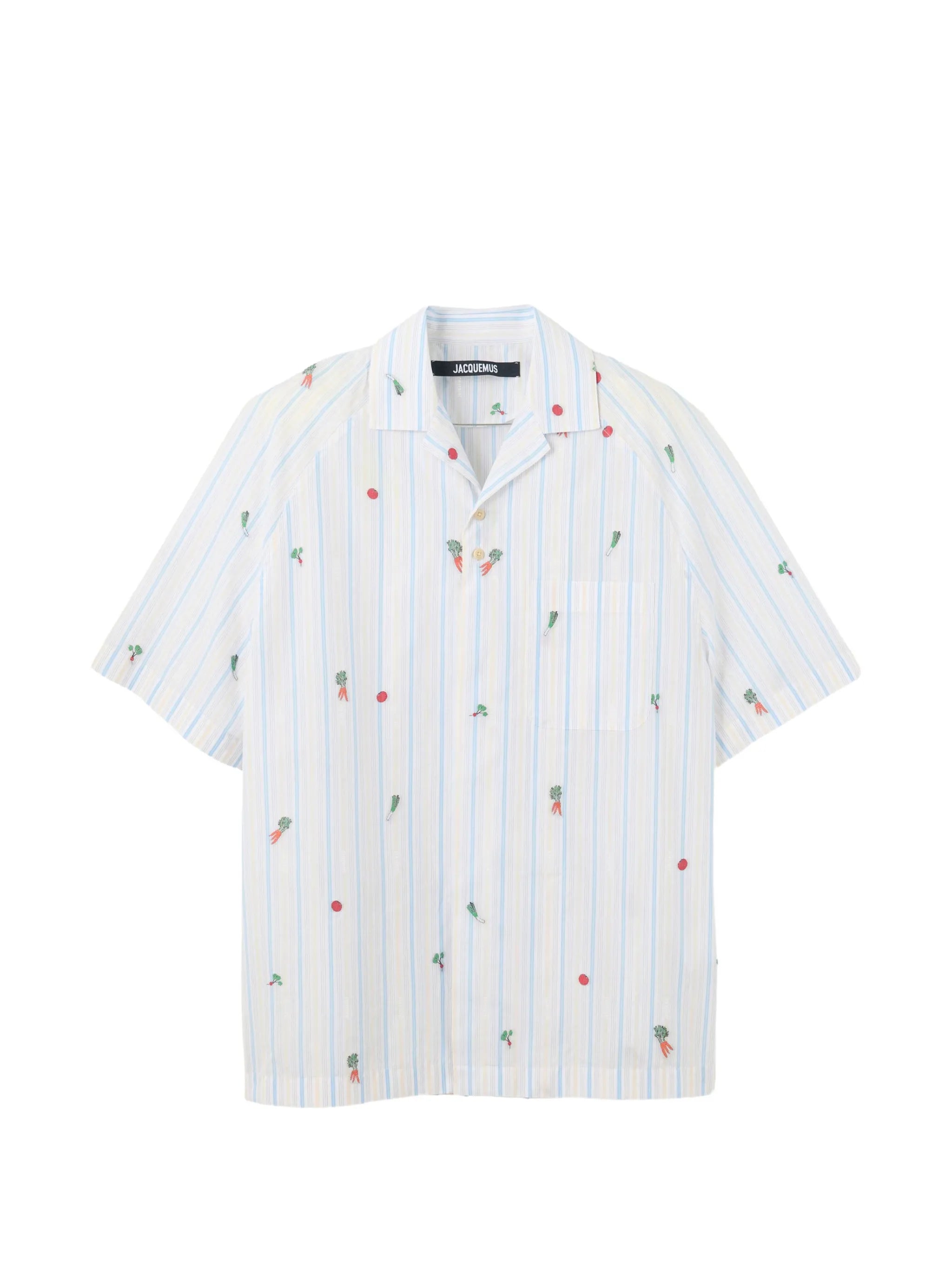 The Romarin striped-pattern shirt