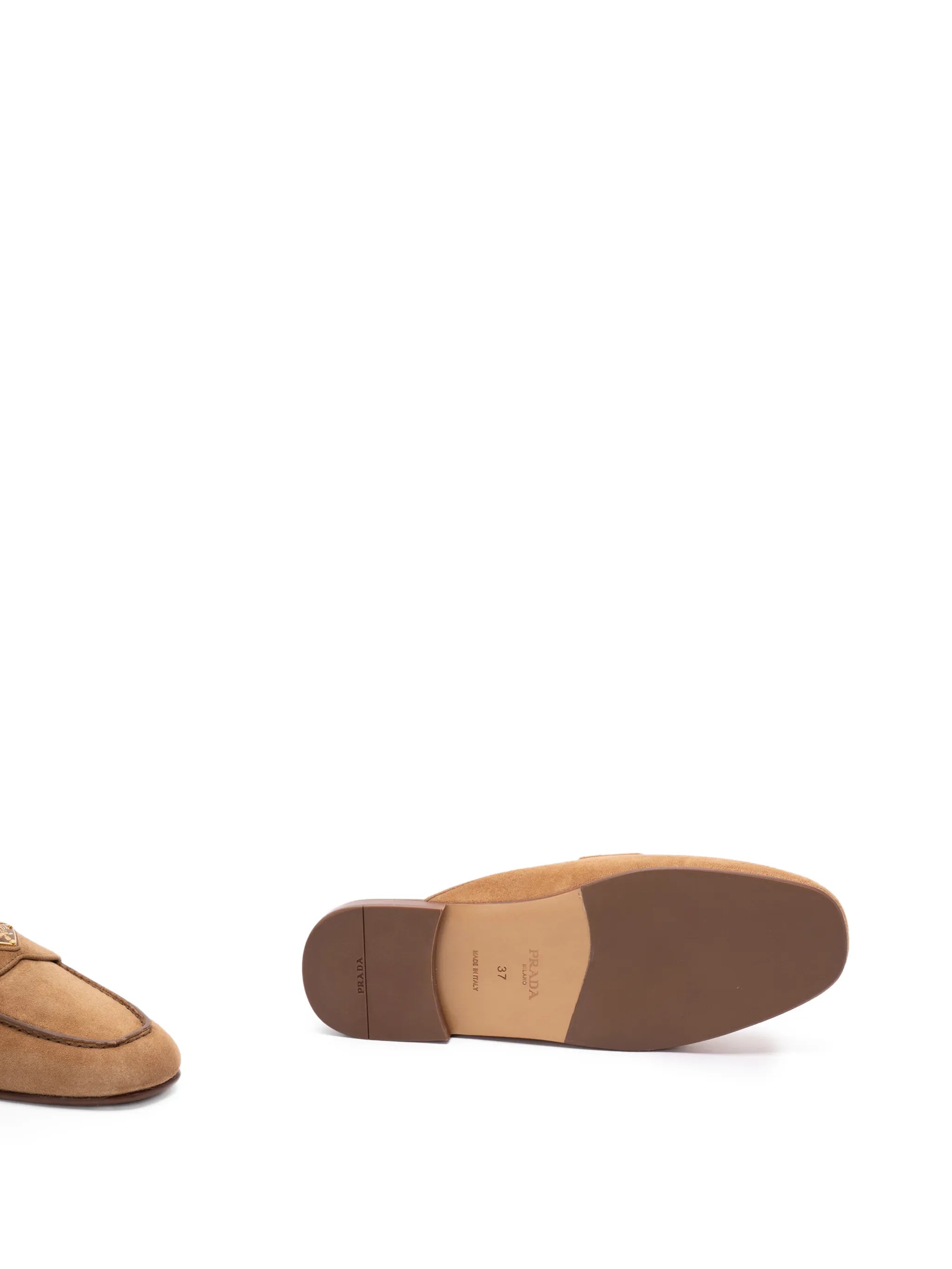 logo-detail flat mules