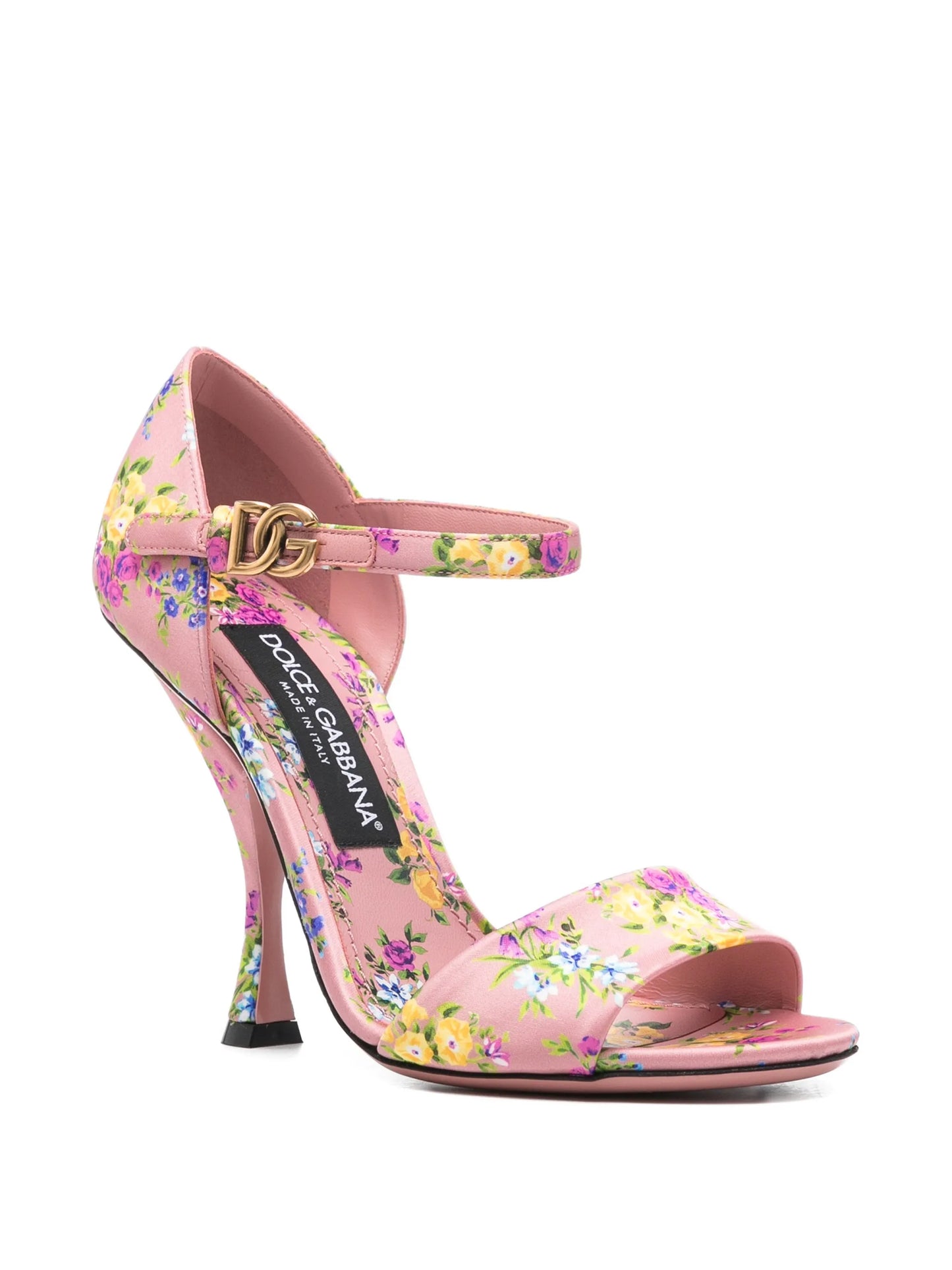 Keira floral buckle sandals