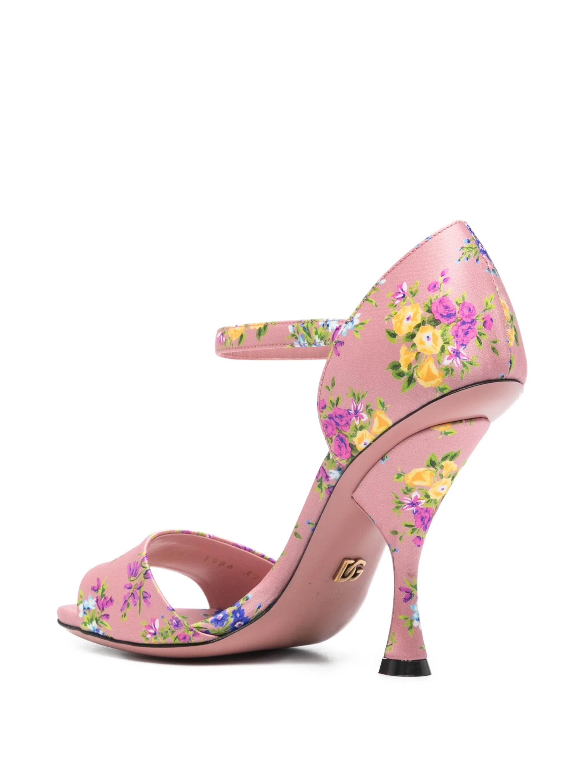 Keira floral buckle sandals