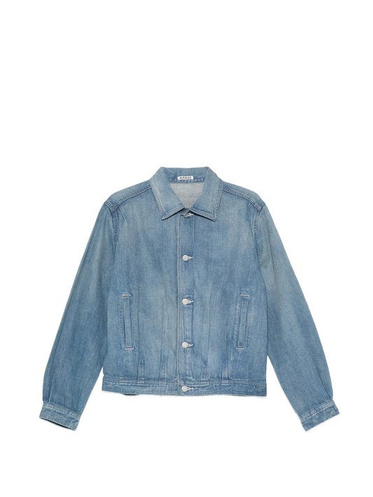 button-up denim jacket