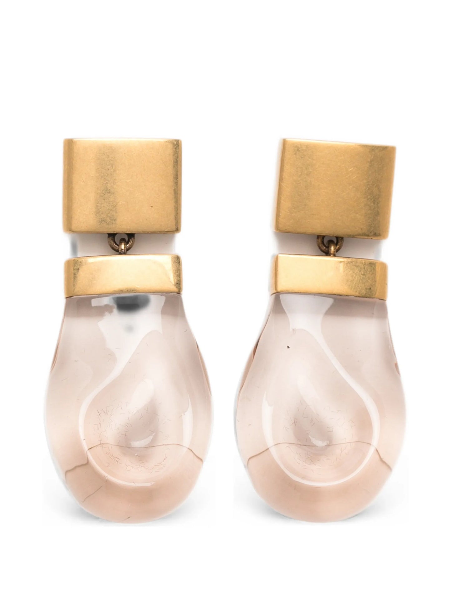 Keefe resin drop earrings