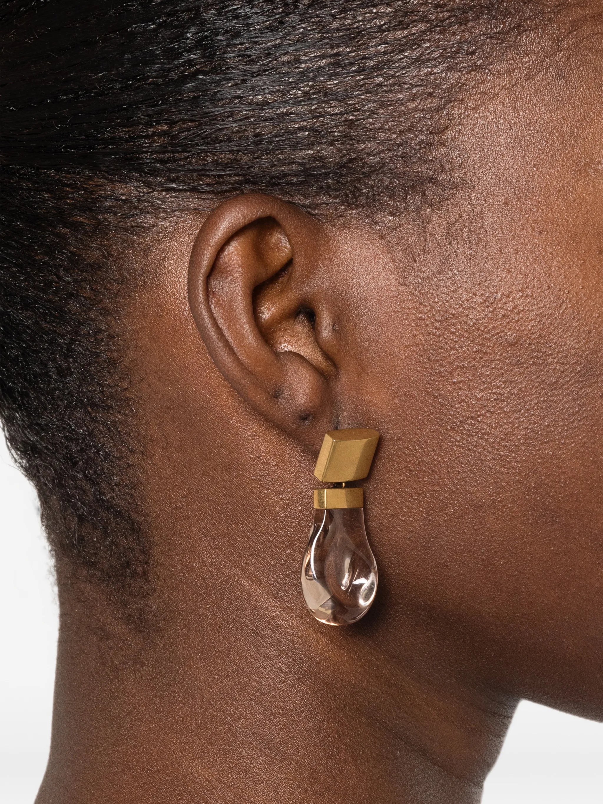 Keefe resin drop earrings