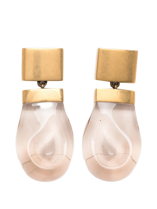 Keefe resin drop earrings