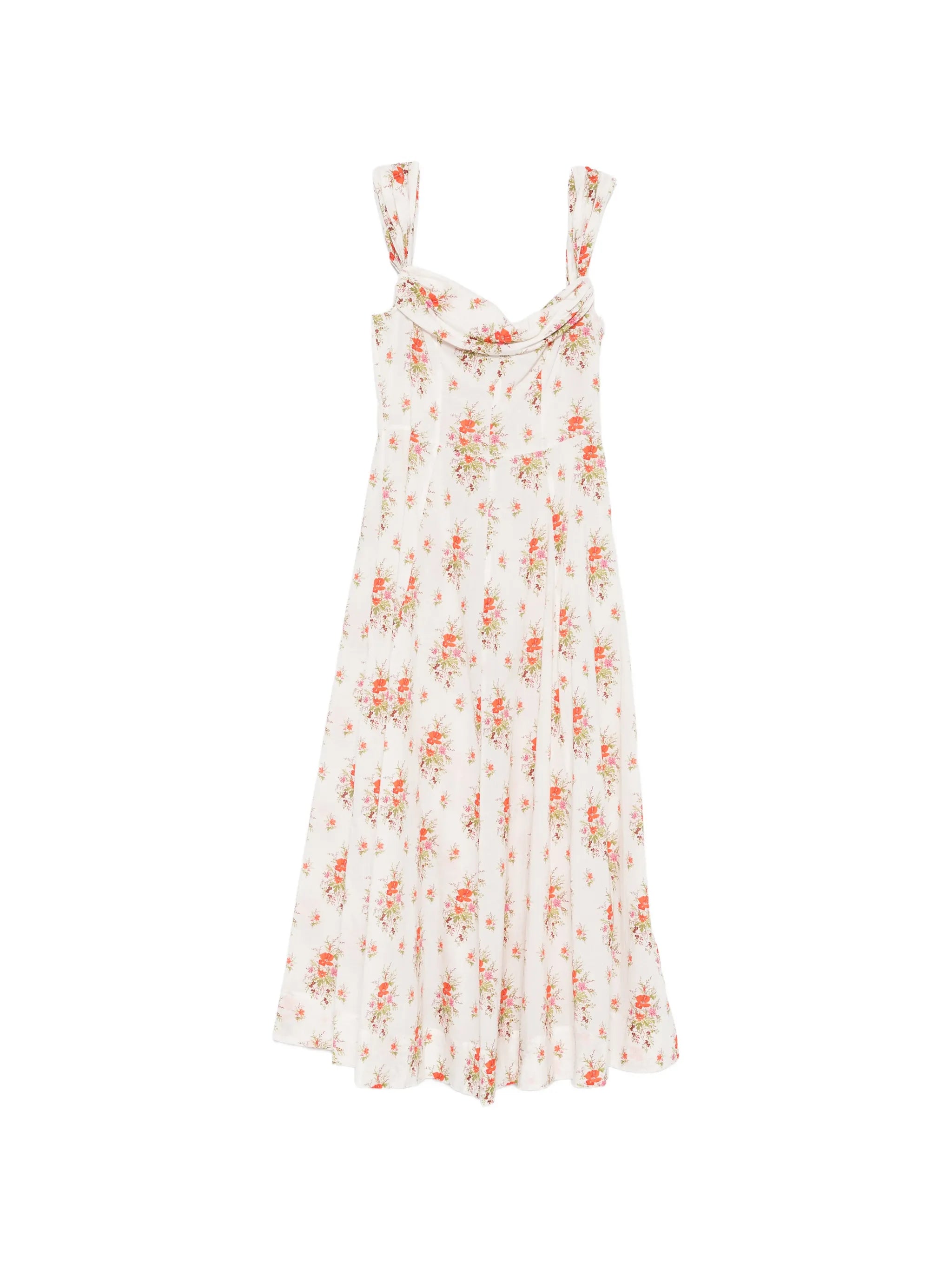 Clea floral-print midi dress