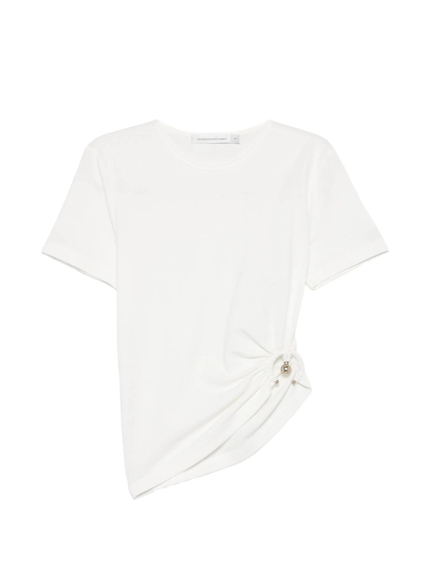 Orbit ruched T-shirt