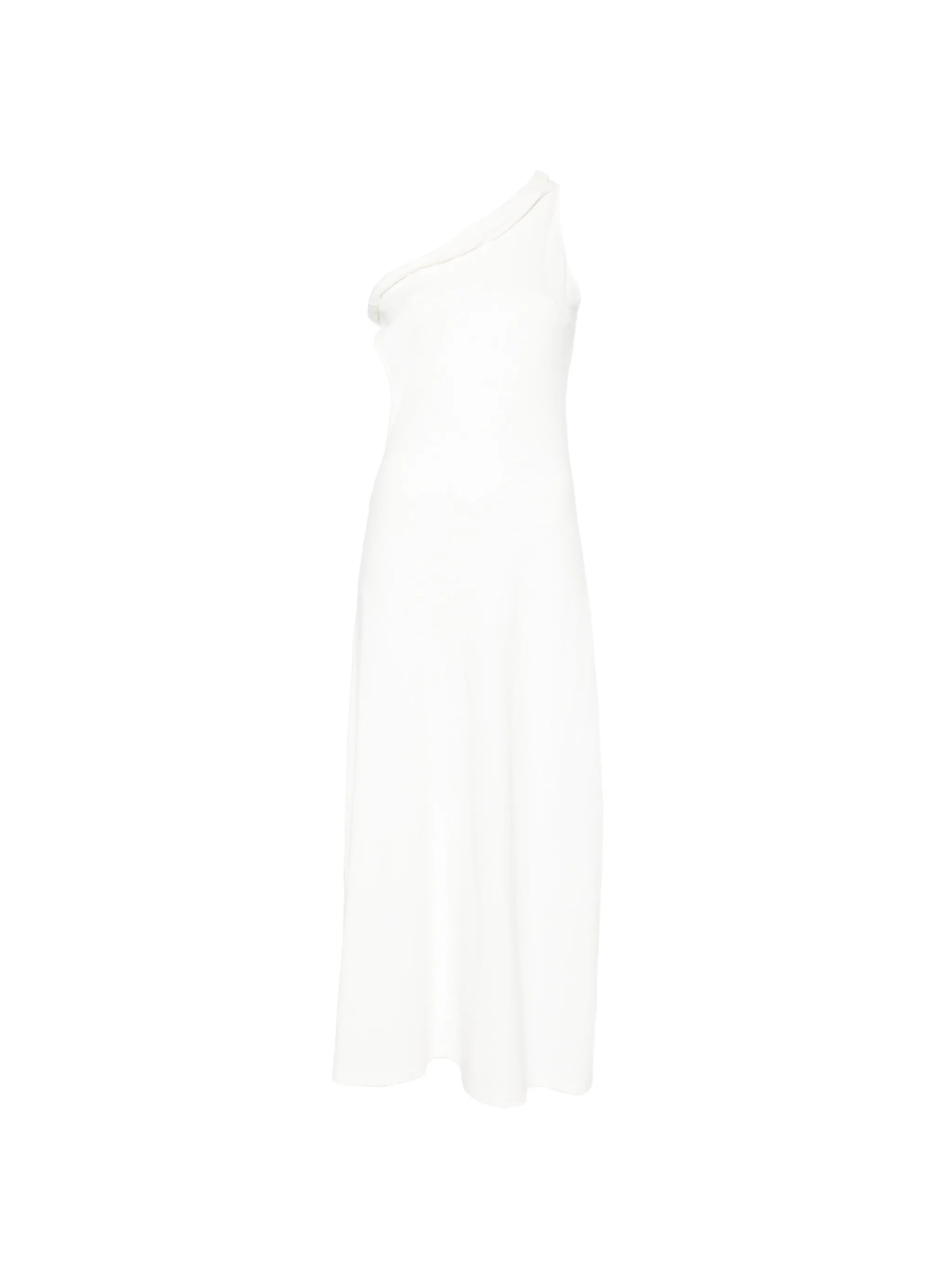 rolled cut-out dress