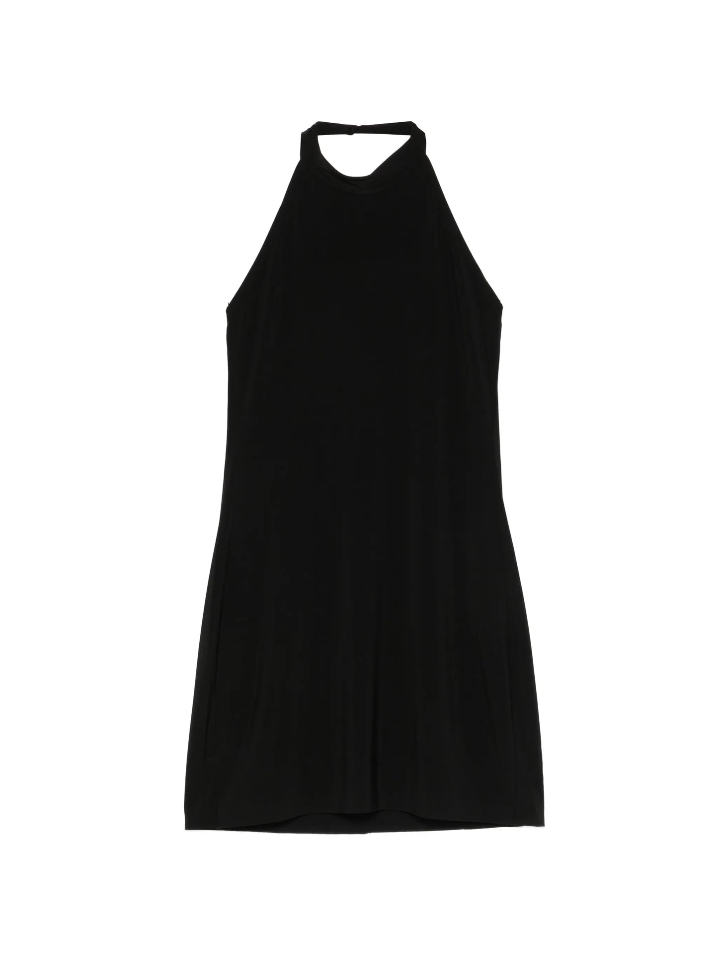 halterneck mini dress