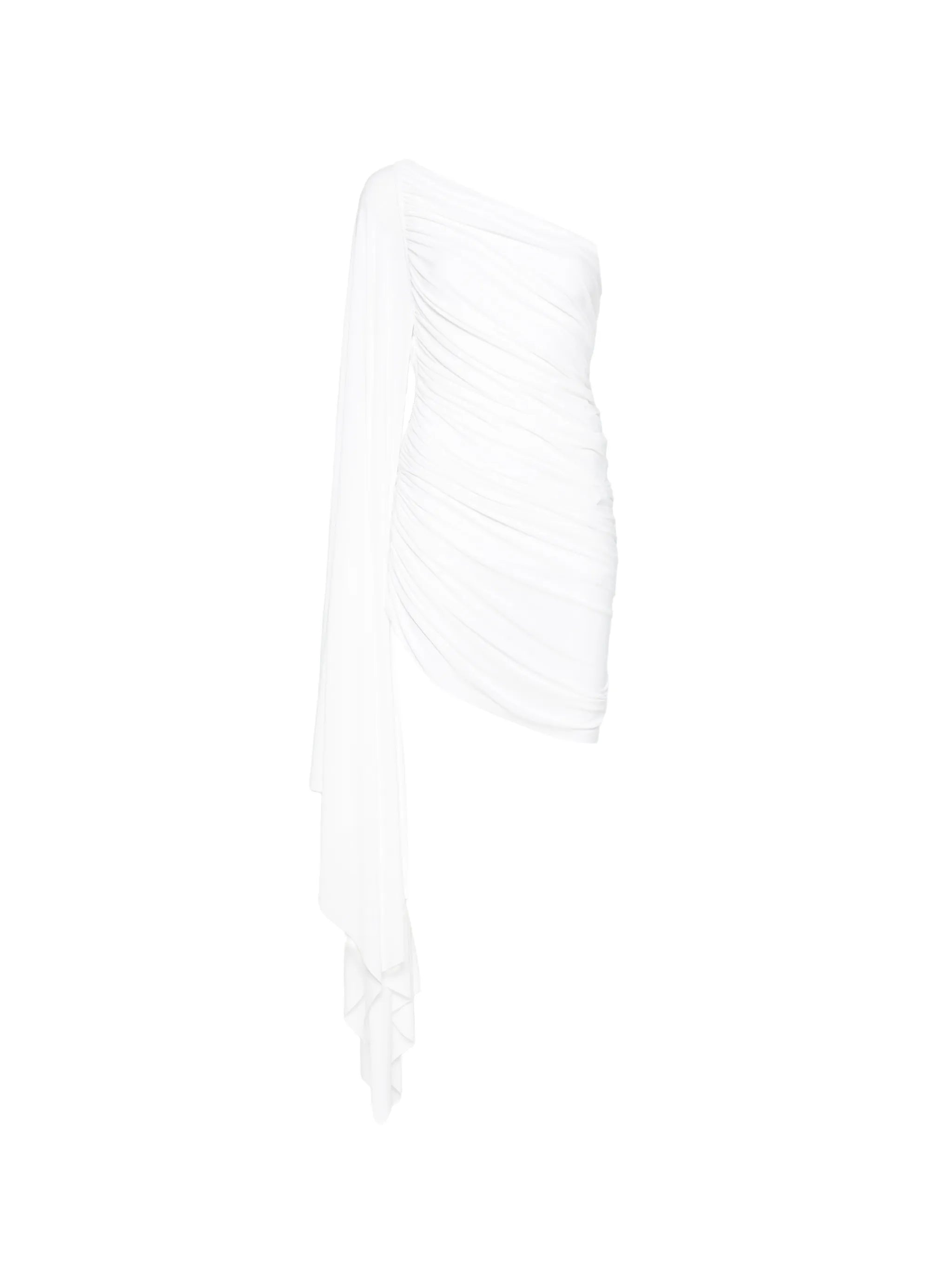 Diana ruched-finish dress
