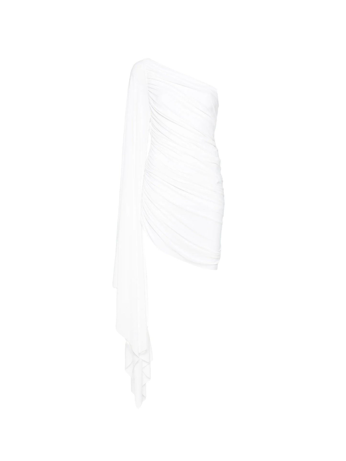 Diana ruched-finish dress