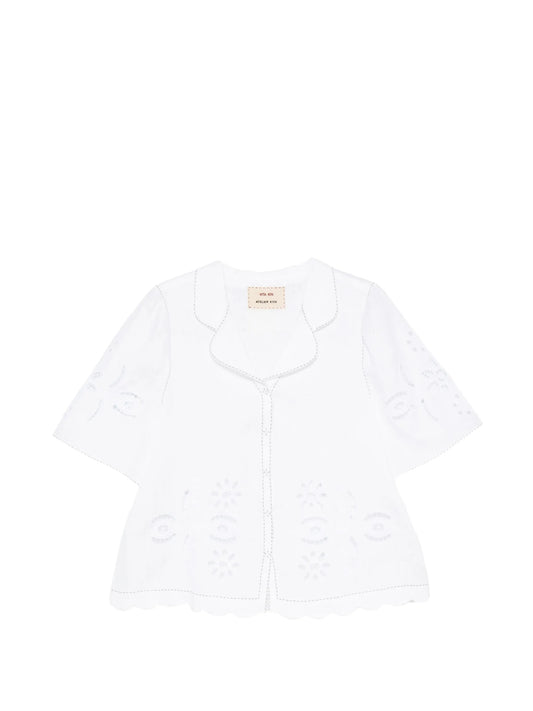 Balthazar broderie-anglaise blouse