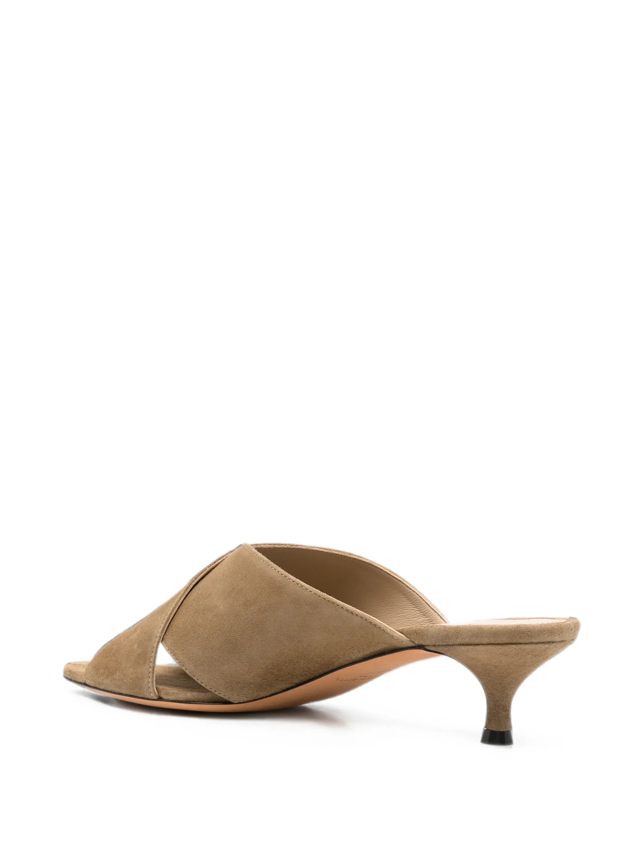 Luca crossover suede sandals
