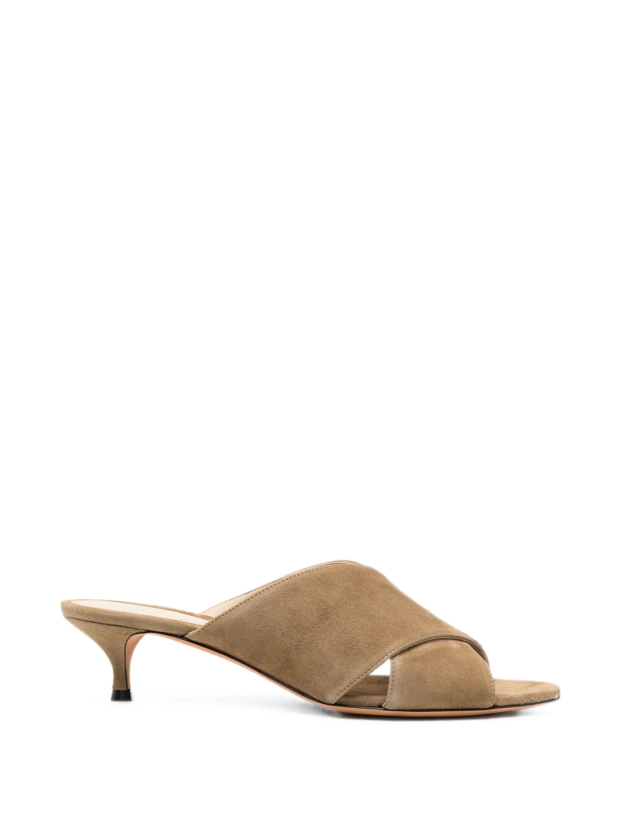 Luca crossover suede sandals