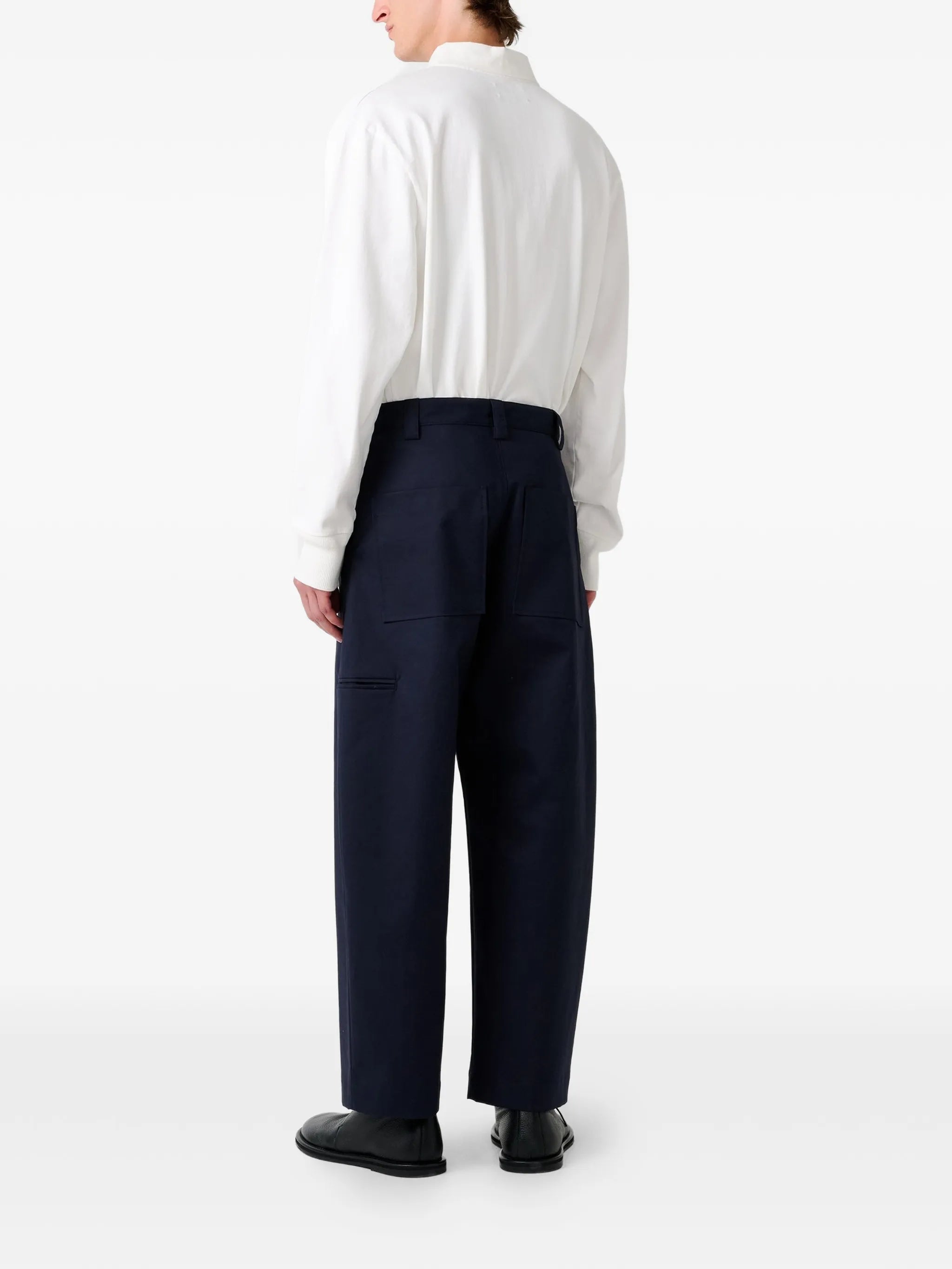 Alyk ribbed polo shirt