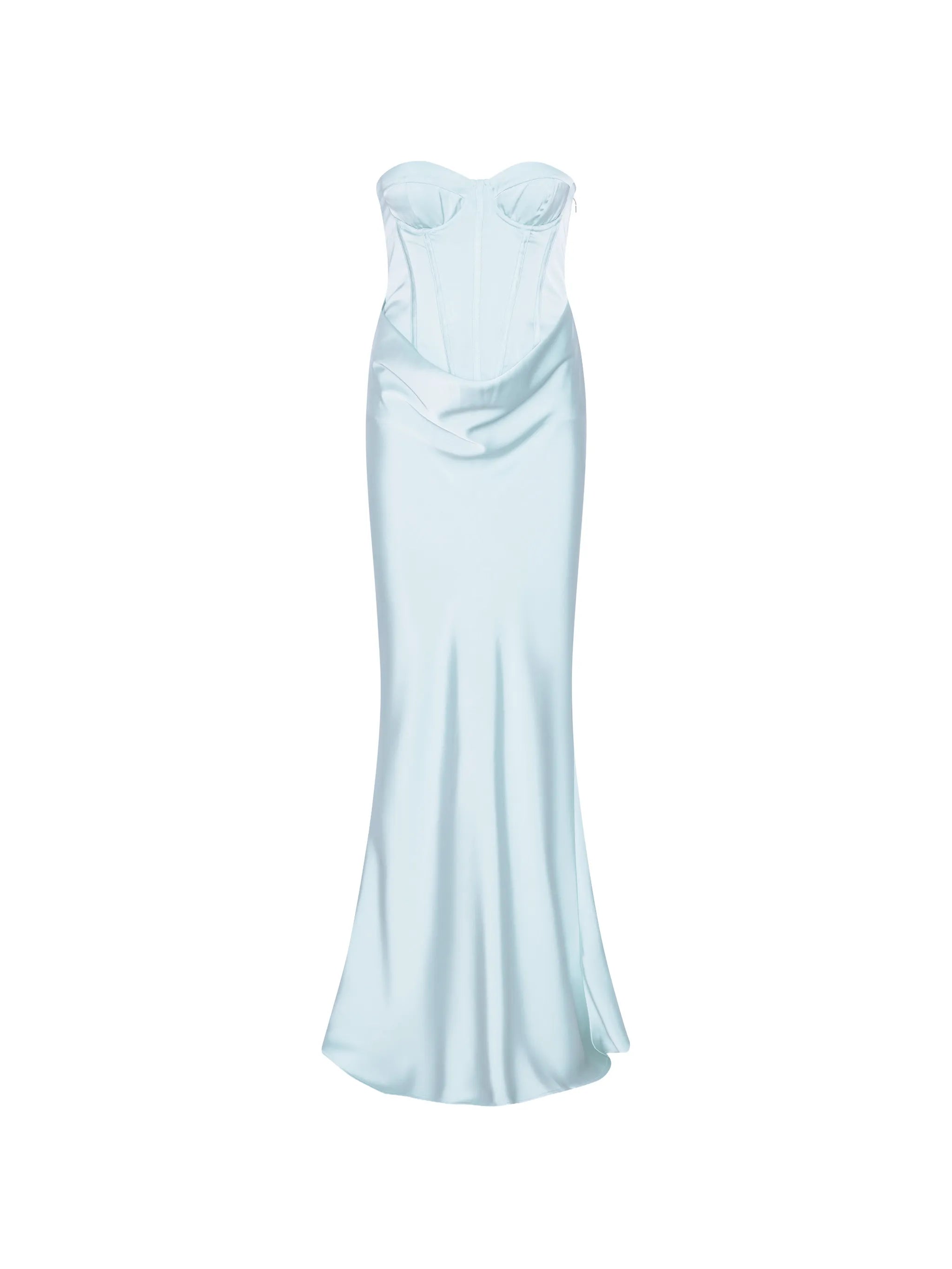 corset maxi dress