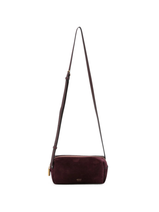 mini Kye suede crossbody bag