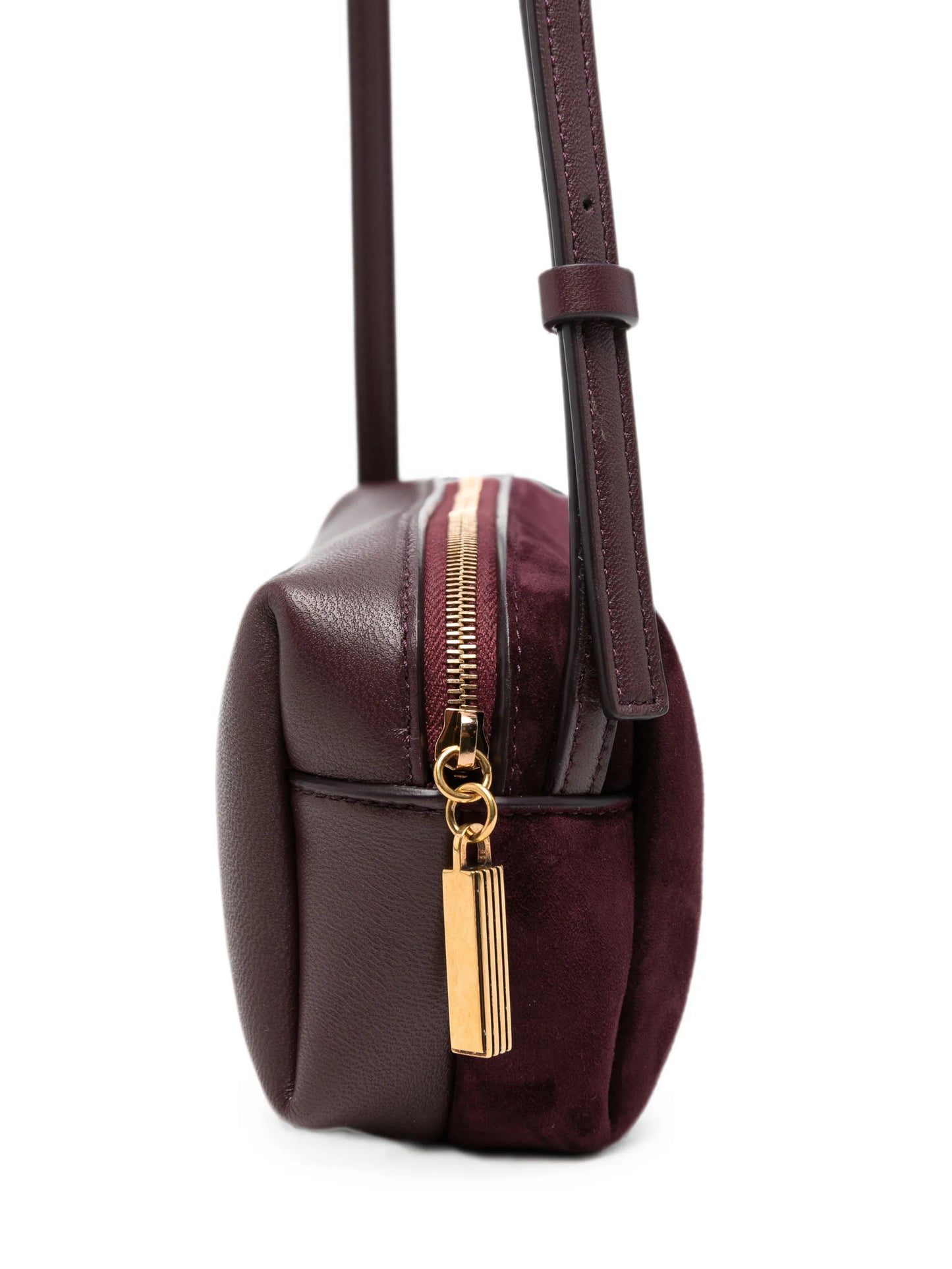 mini Kye suede crossbody bag