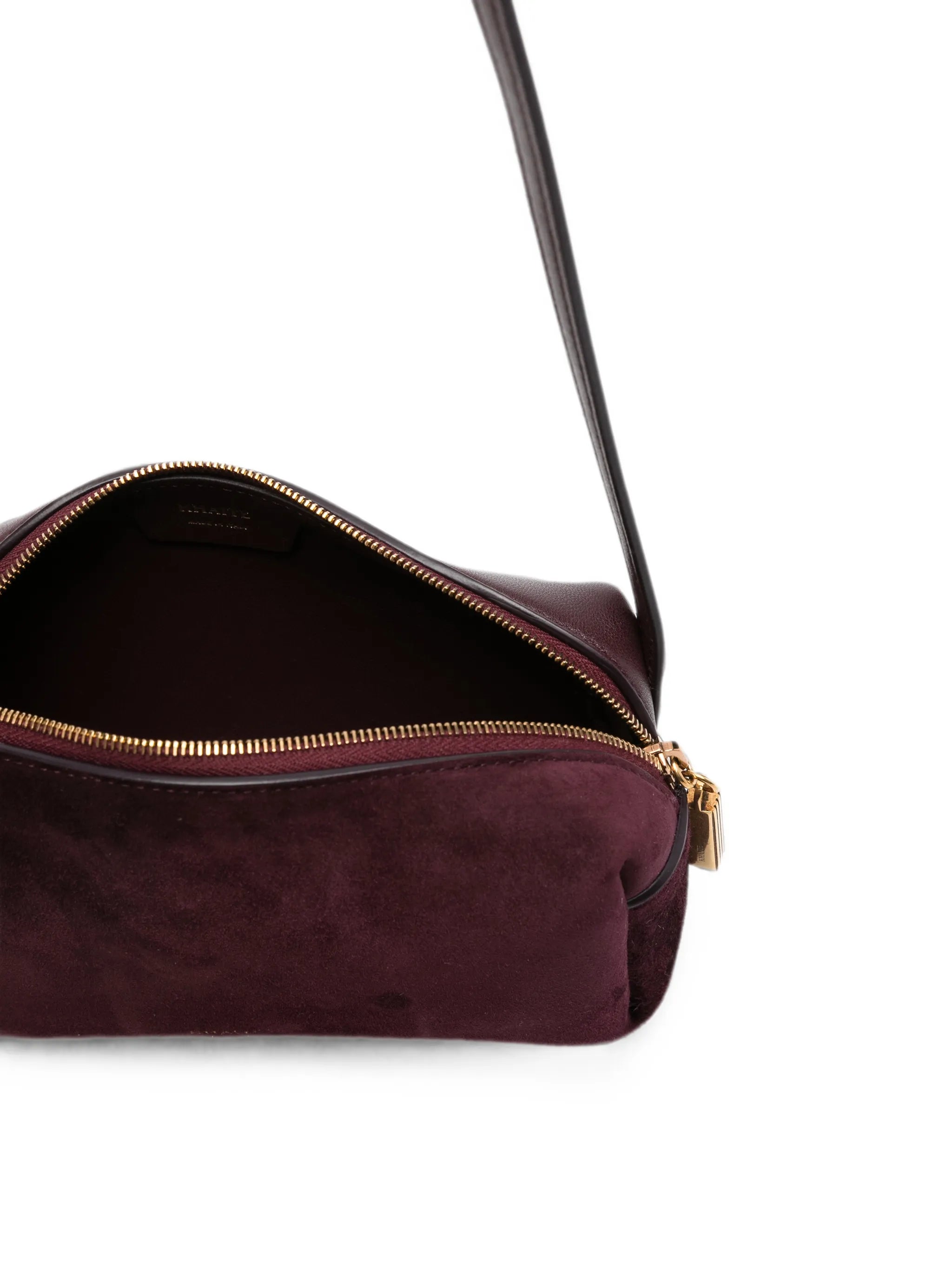 mini Kye suede crossbody bag