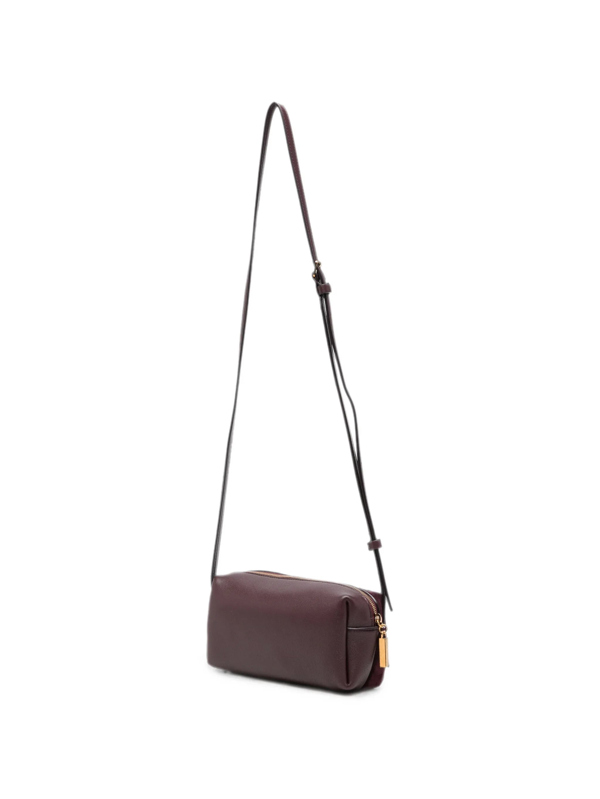 mini Kye suede crossbody bag