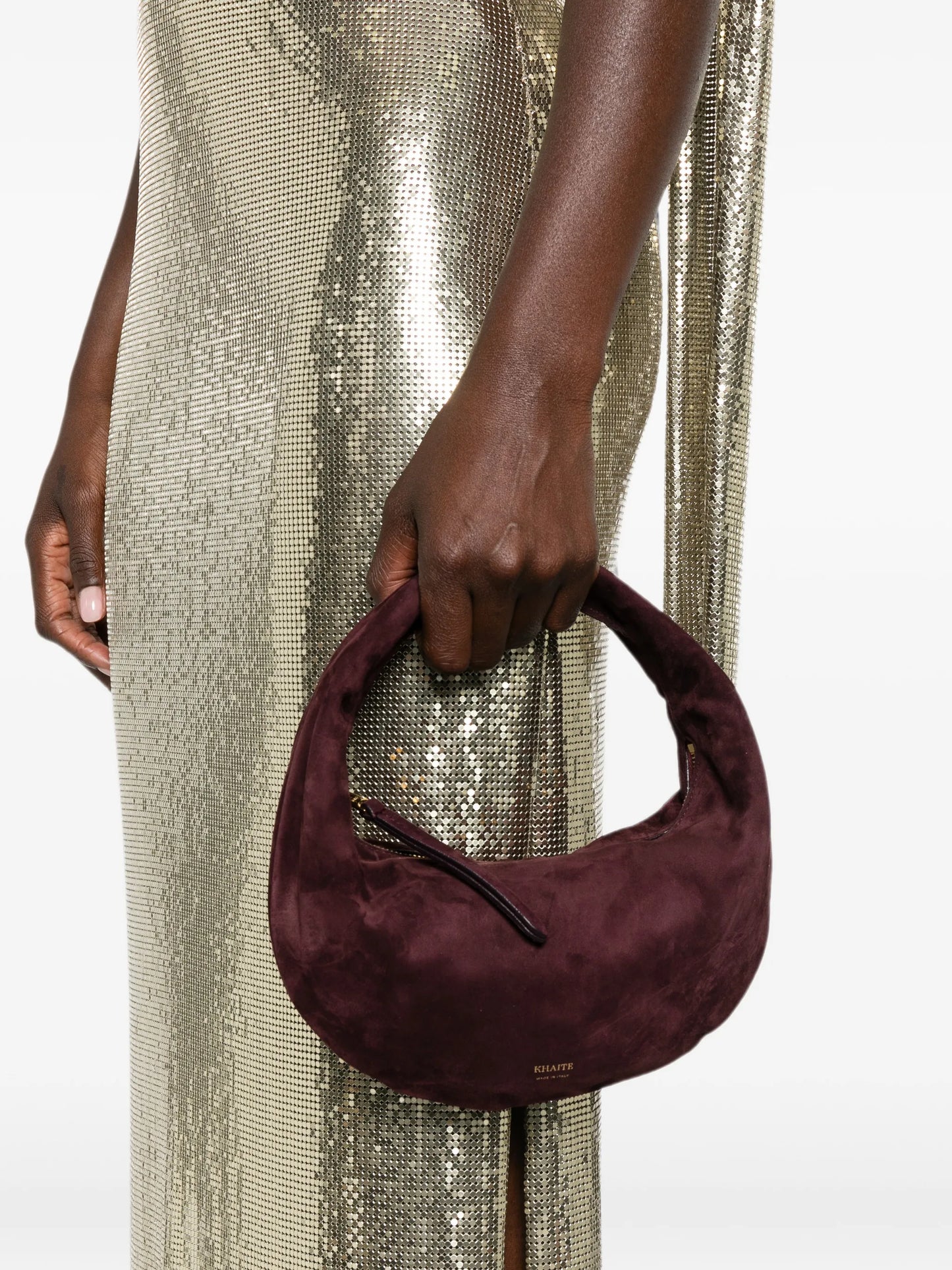 Olivia leather tote bag