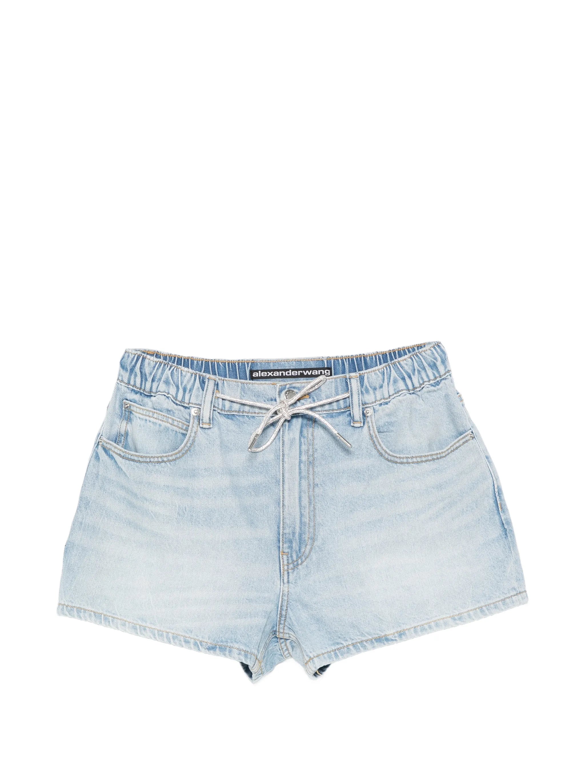 marathon crystal-drawstring shorts