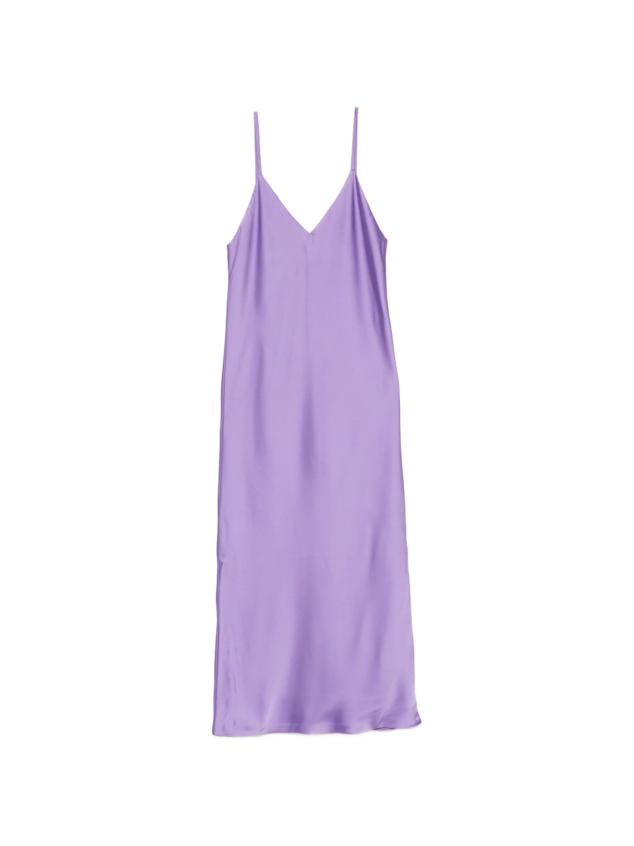 V-neck midi dress