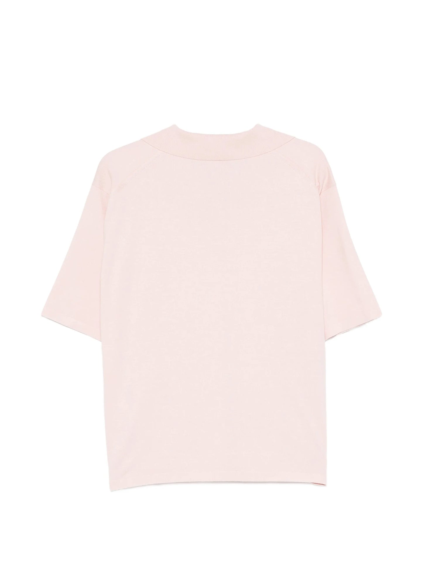Tussah high-gauge silk T-shirt