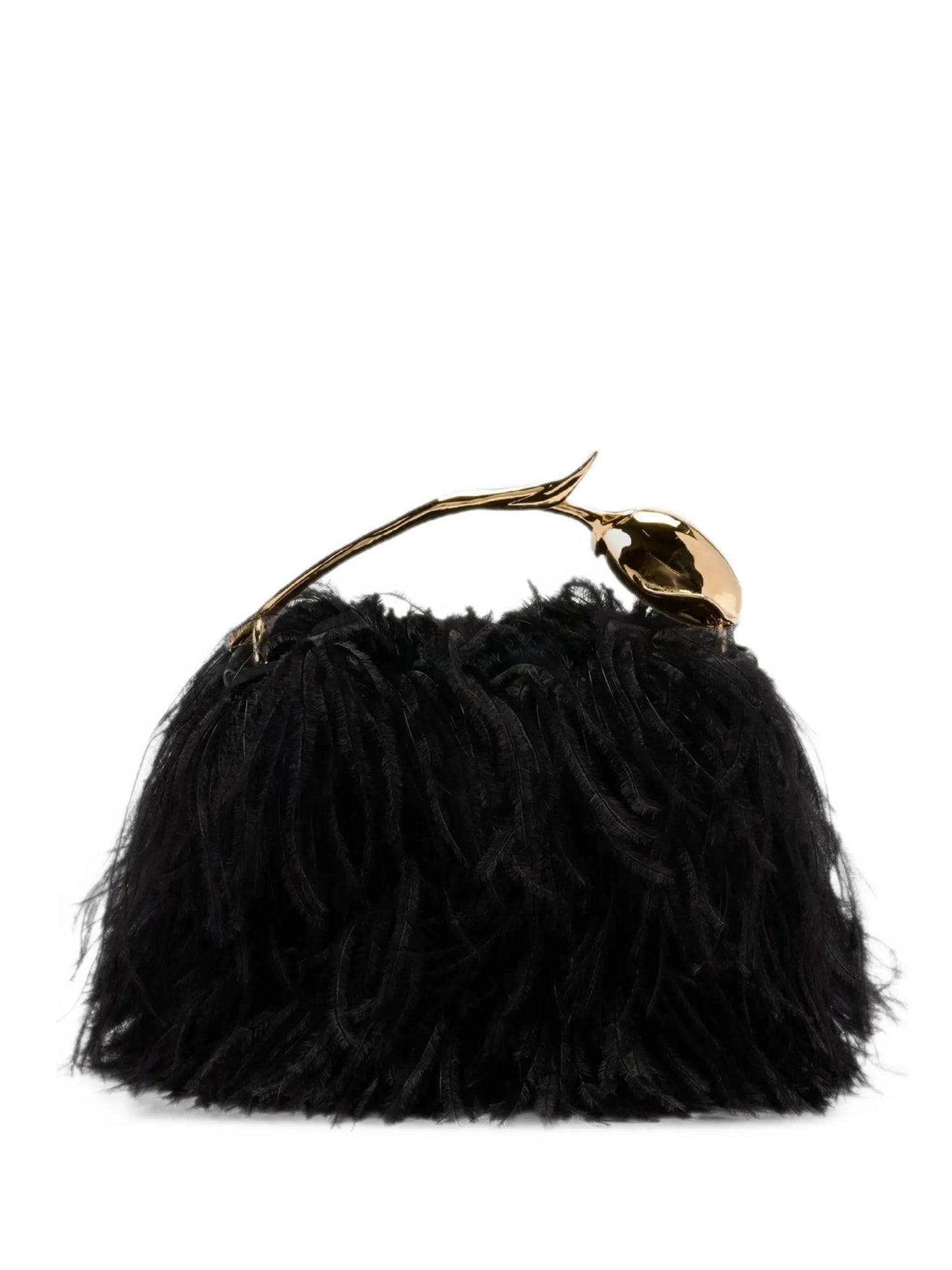Mini Bloom feather tote bag