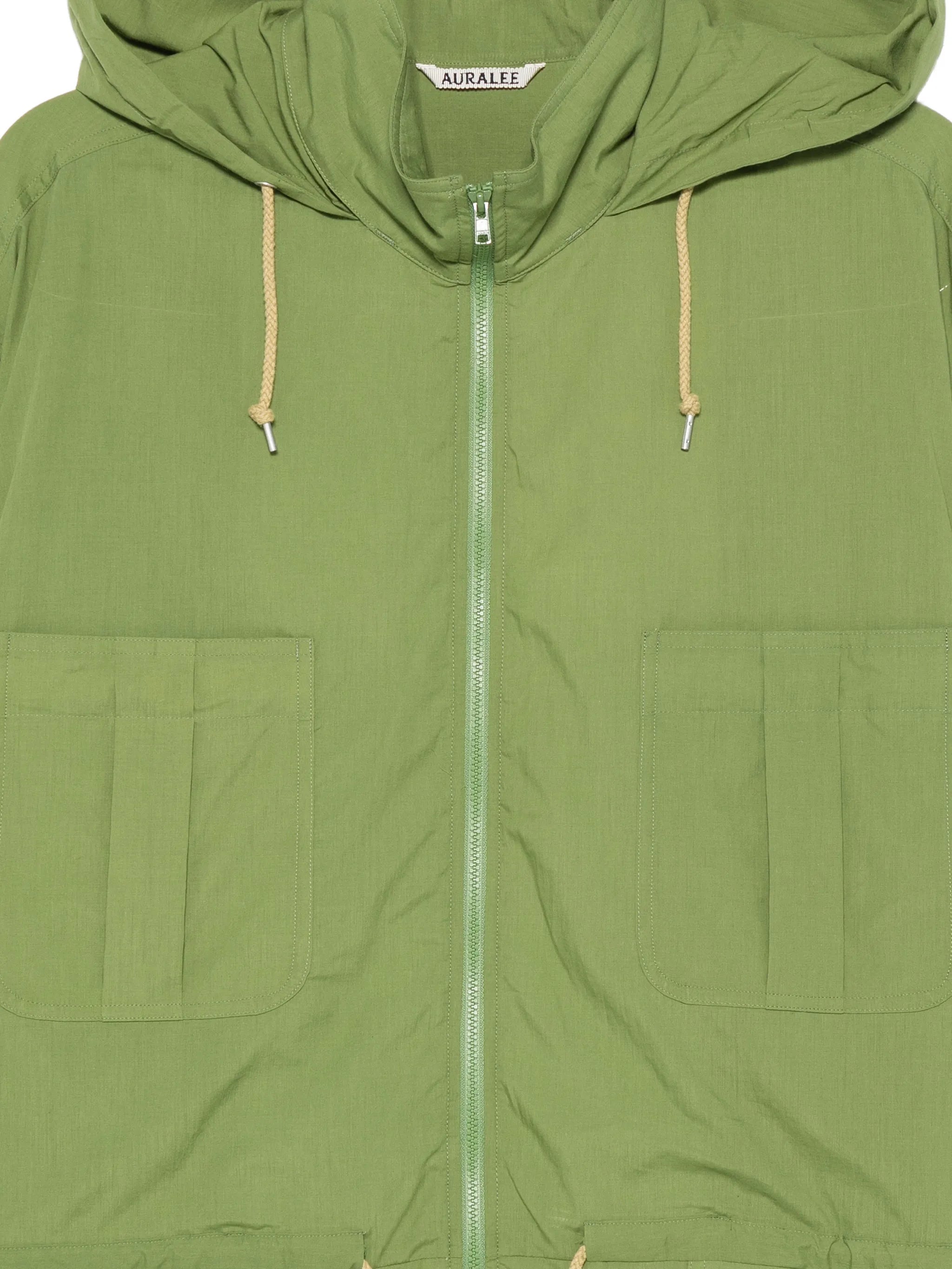 Lawn hooded cotton jacket