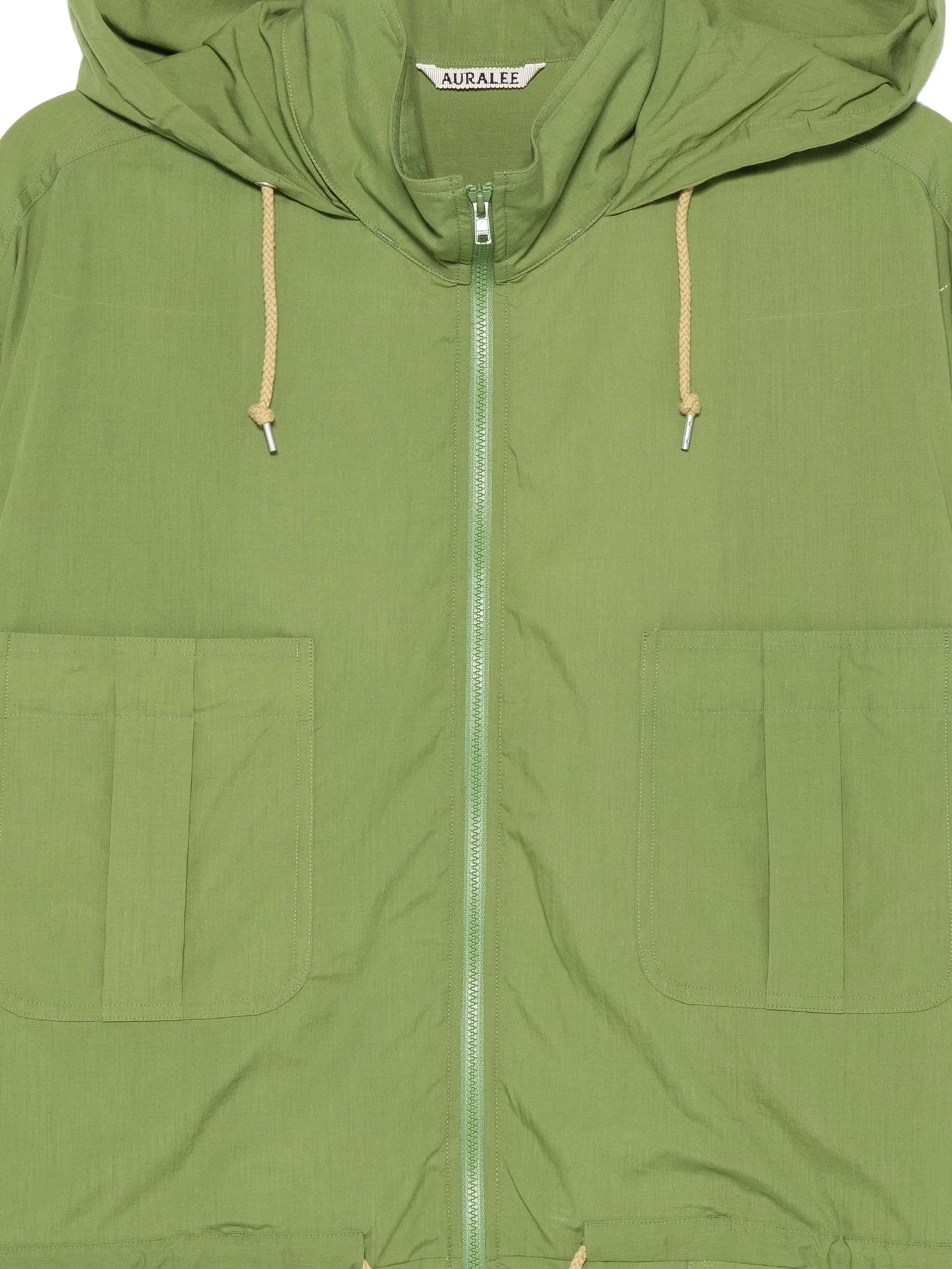 Lawn hooded cotton jacket