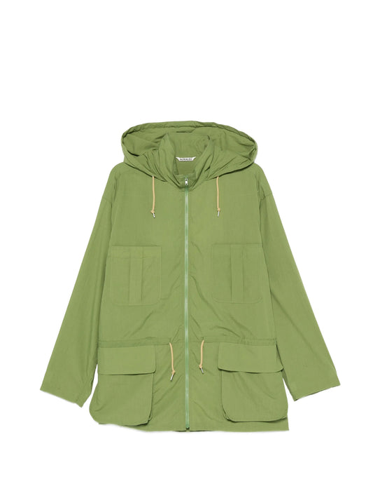Lawn hooded cotton jacket