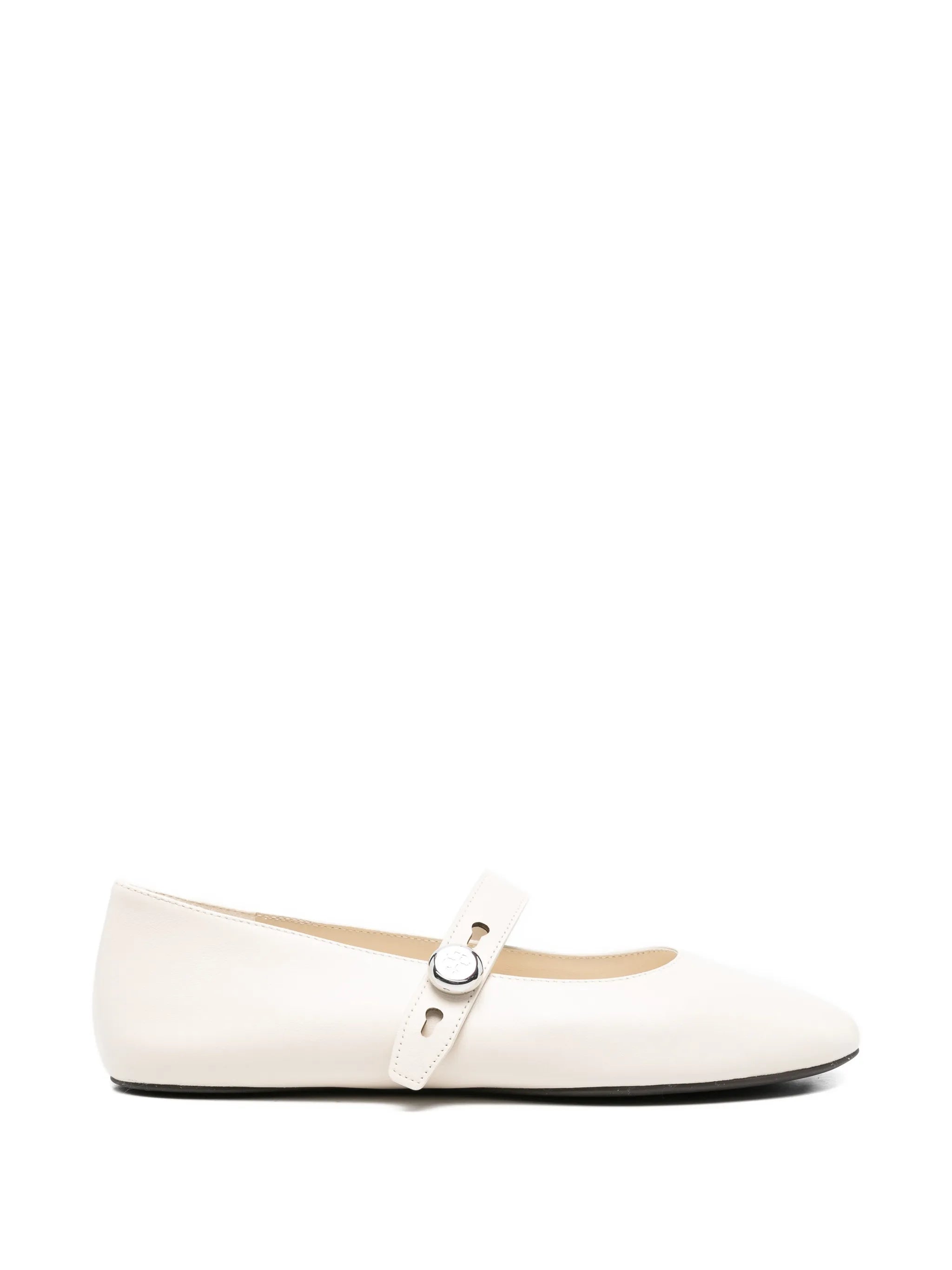 Romy Mary Jane buckle strap ballet flats