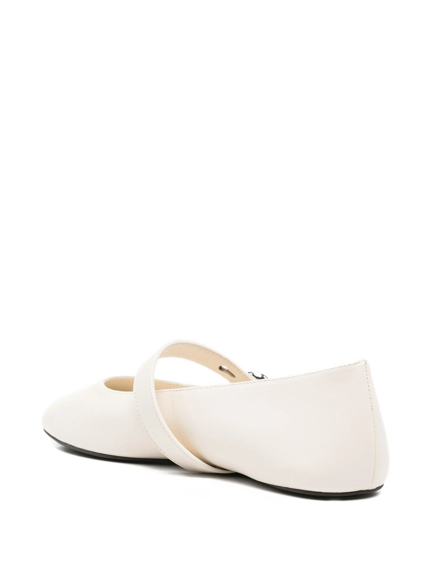 Romy Mary Jane buckle strap ballet flats