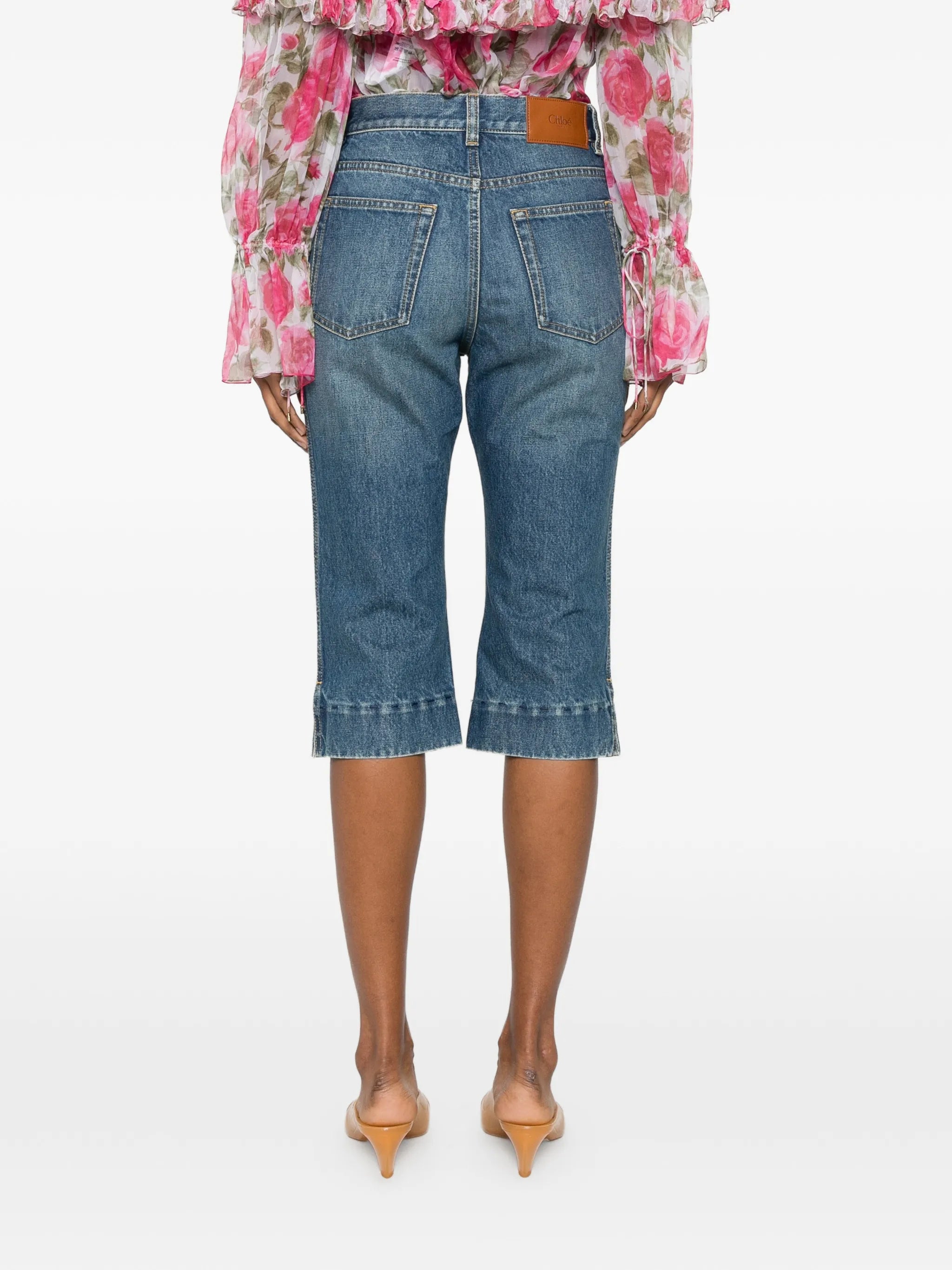 belt-loop pocket shorts
