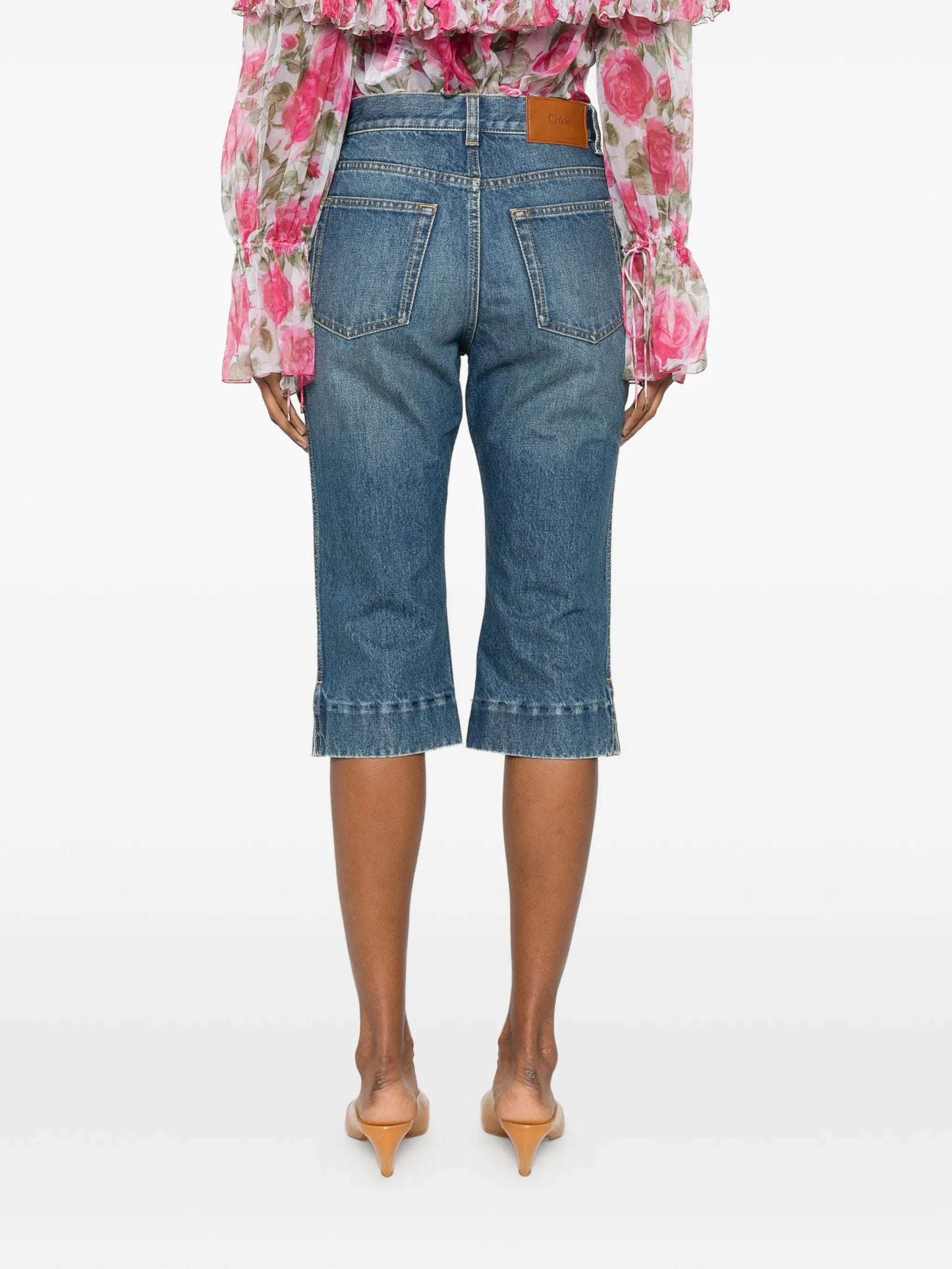 belt-loop pocket shorts