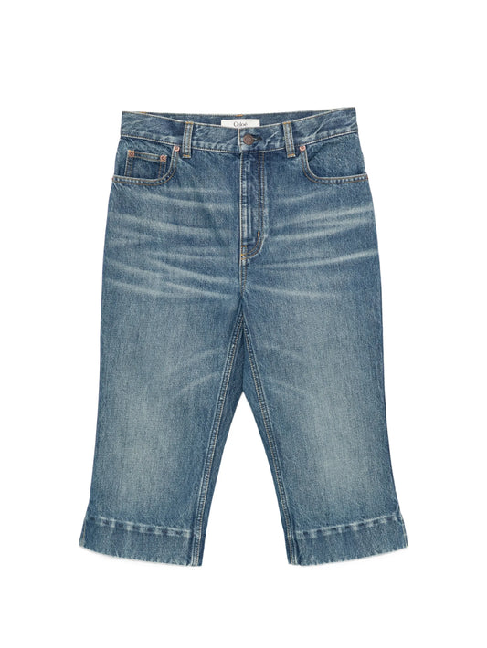 belt-loop pocket shorts