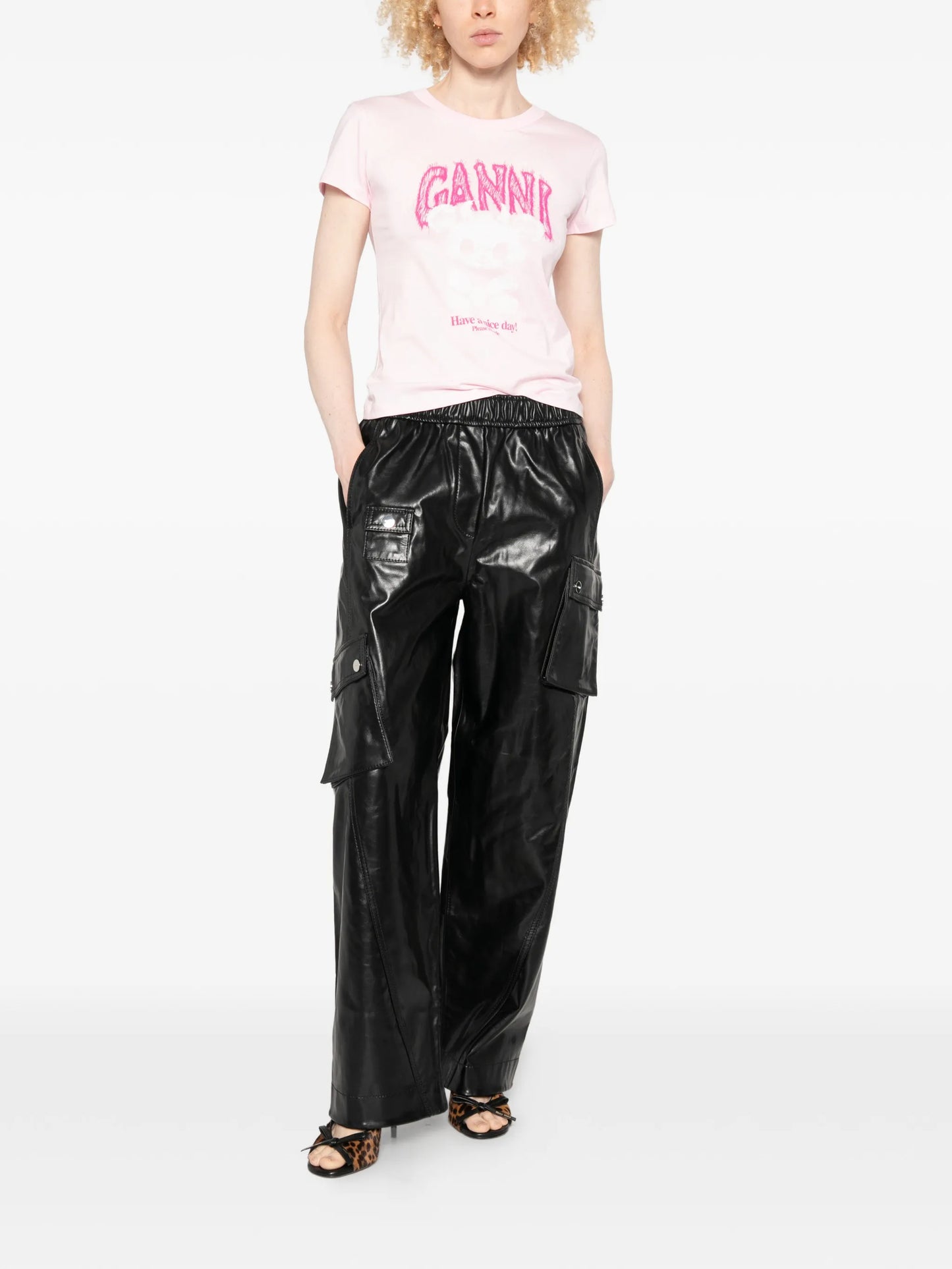 graphic-print jersey T-shirt