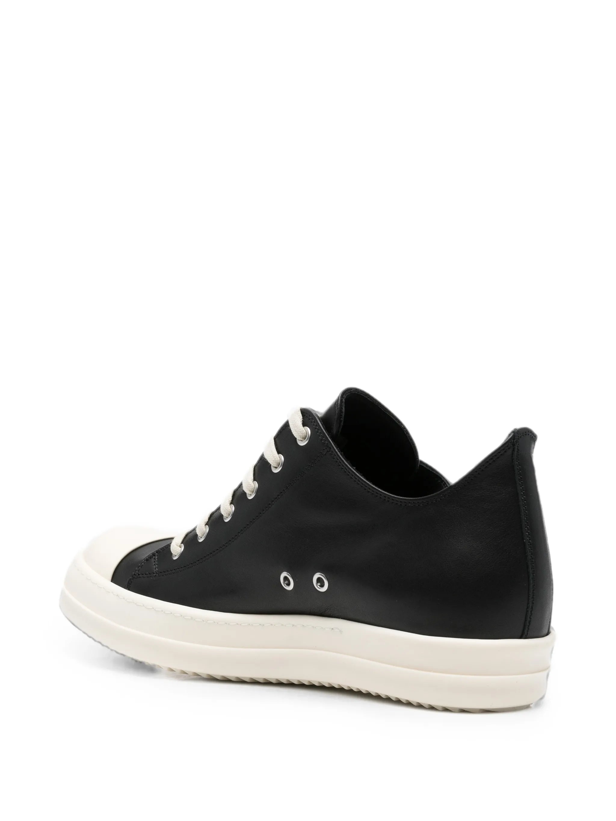 lace-up leather sneakers