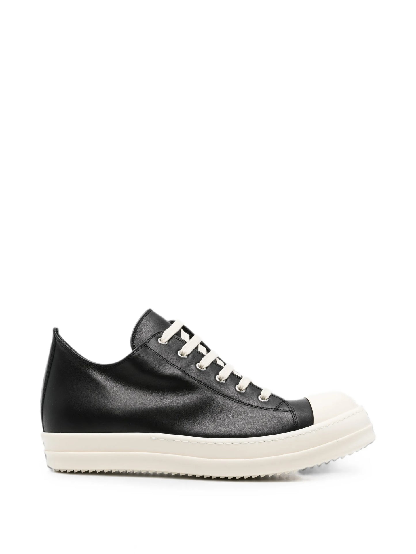 lace-up leather sneakers