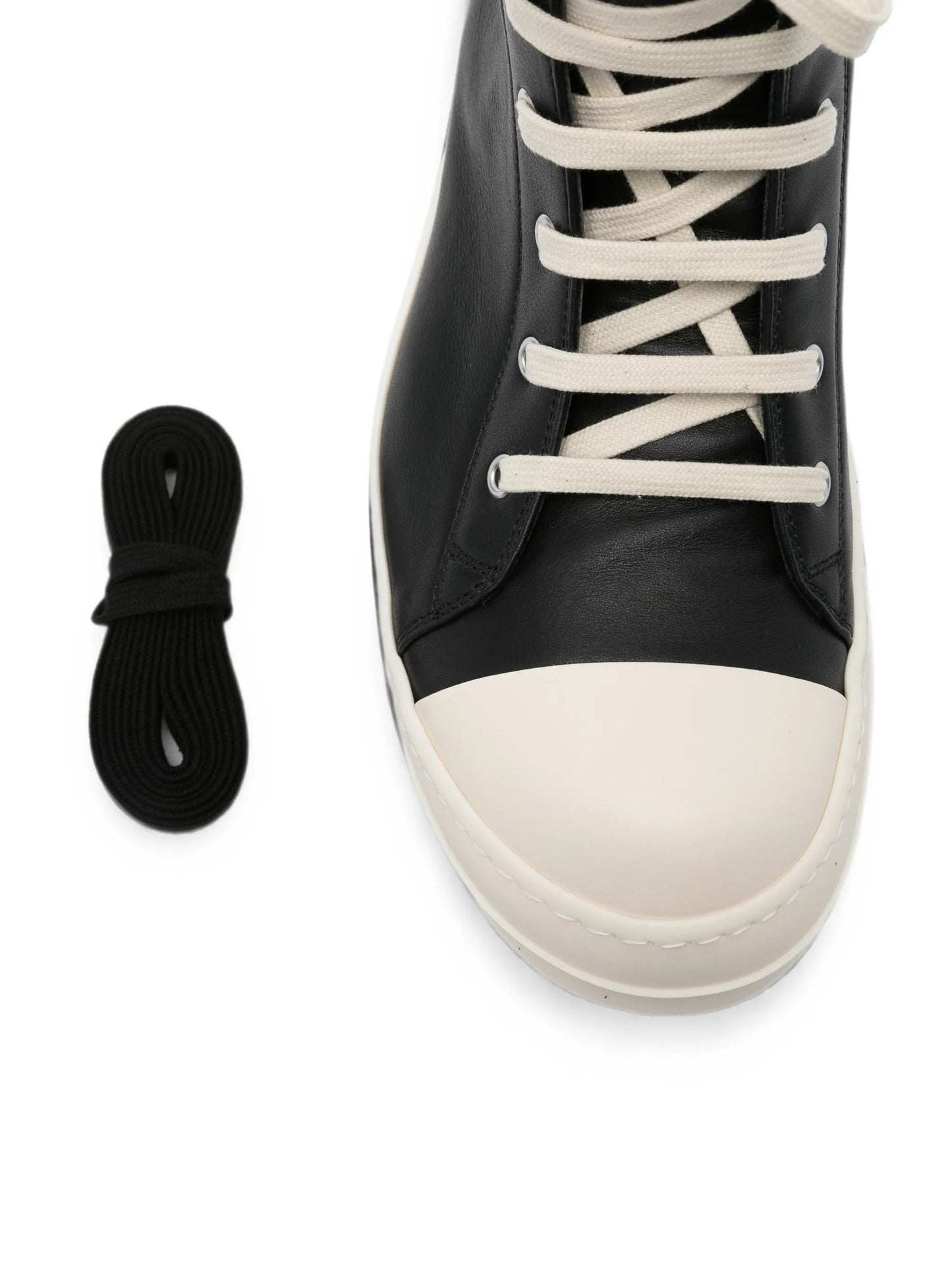 high-top lace-up sneakers