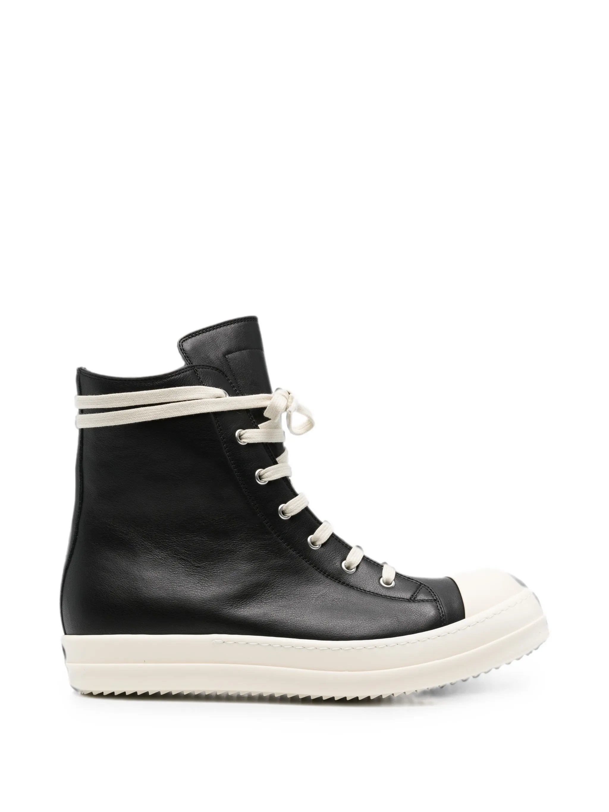 high-top lace-up sneakers