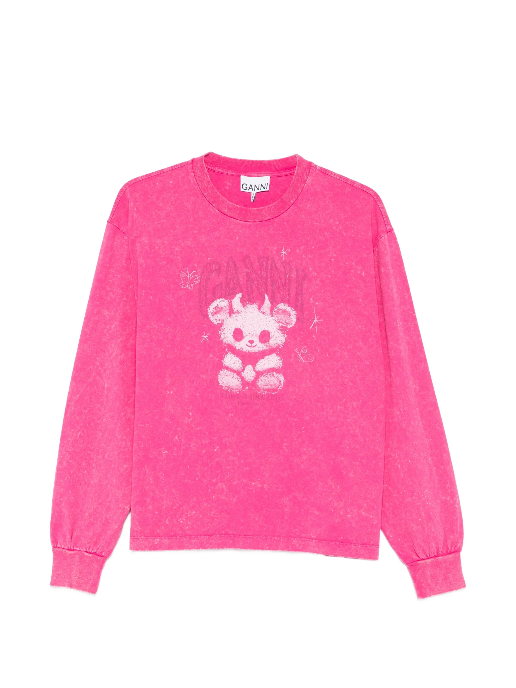graphic long-sleeve T-shirt