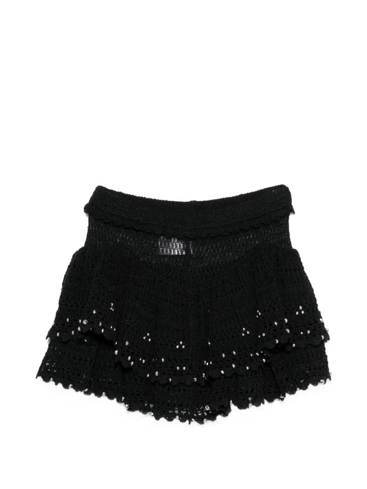 mini beaded skirt