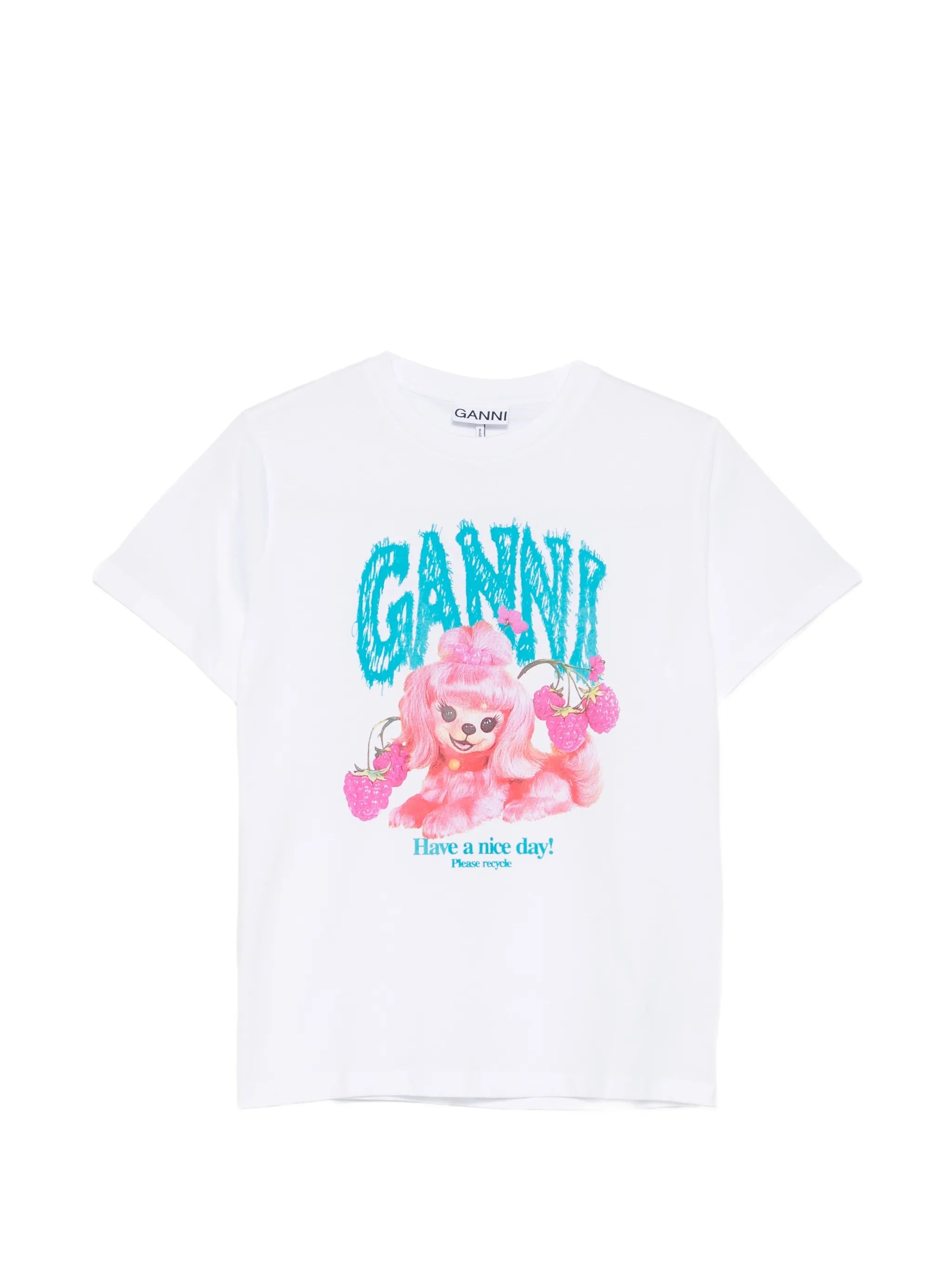 dog graphic T-shirt