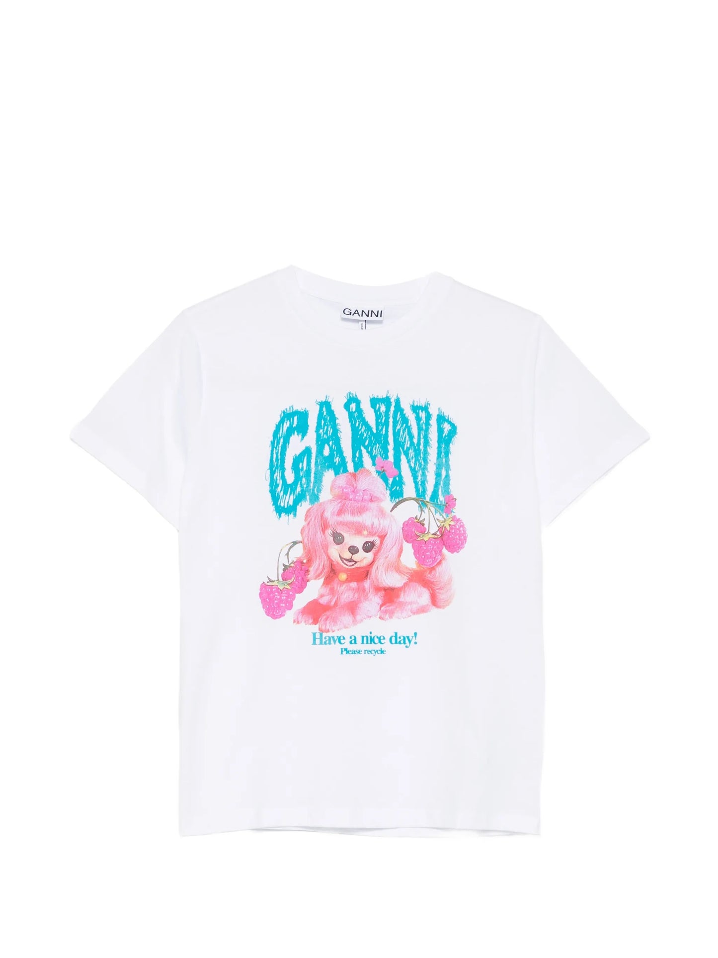 dog graphic T-shirt