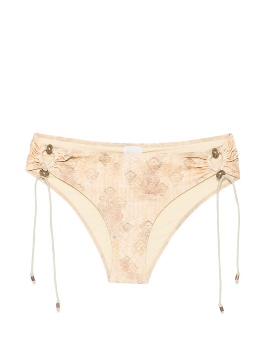Alvina printed bikini bottoms